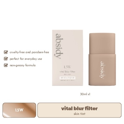 ABSIDY, ABSIDY Vital Blur Filter Skin Tint 1.5W 30ml | Watsons Philippines