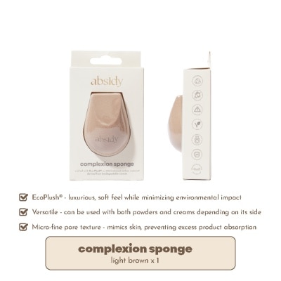 ABSIDY, ABSIDY Complexion Sponge Light Brown | Watsons Philippines