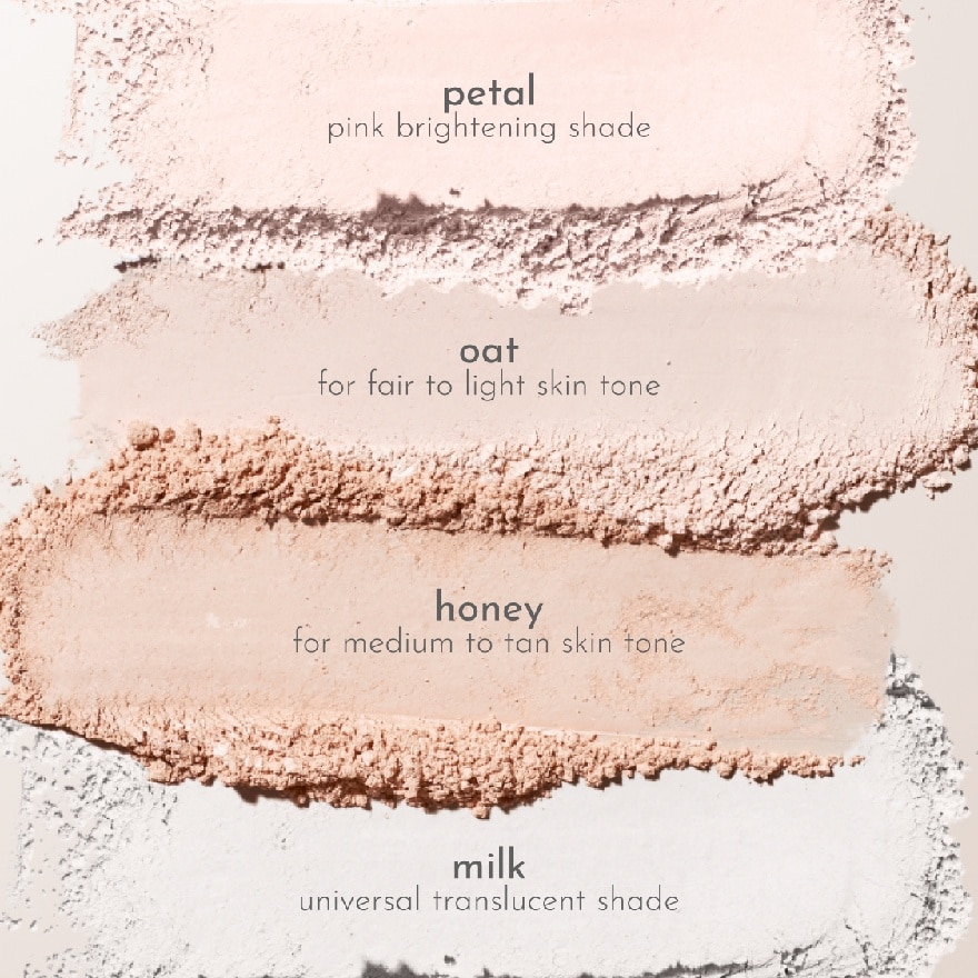 ABSIDY Complexion Blur Powder Milk 10.5 with Free Tapered Setting Face Brush