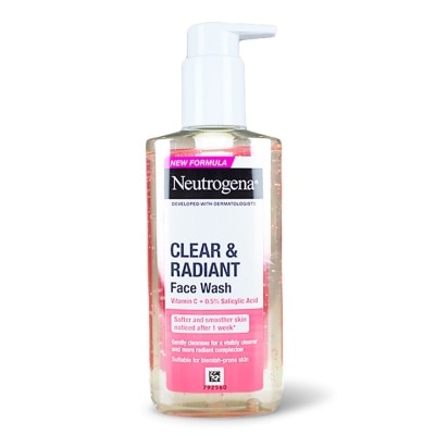 NEUTROGENA NEUTROGENA CLEAR N RADIANT FACE WASH