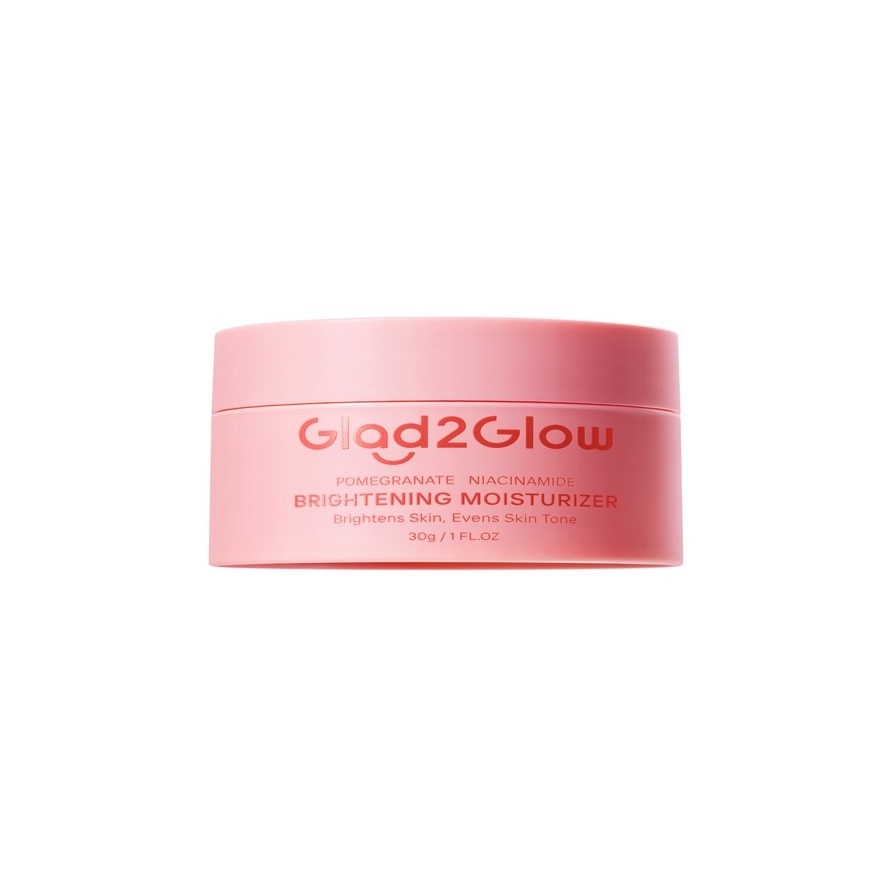 GLAD2GLOW Pomegranate Niacinamide Brightening Moisturizer 30g