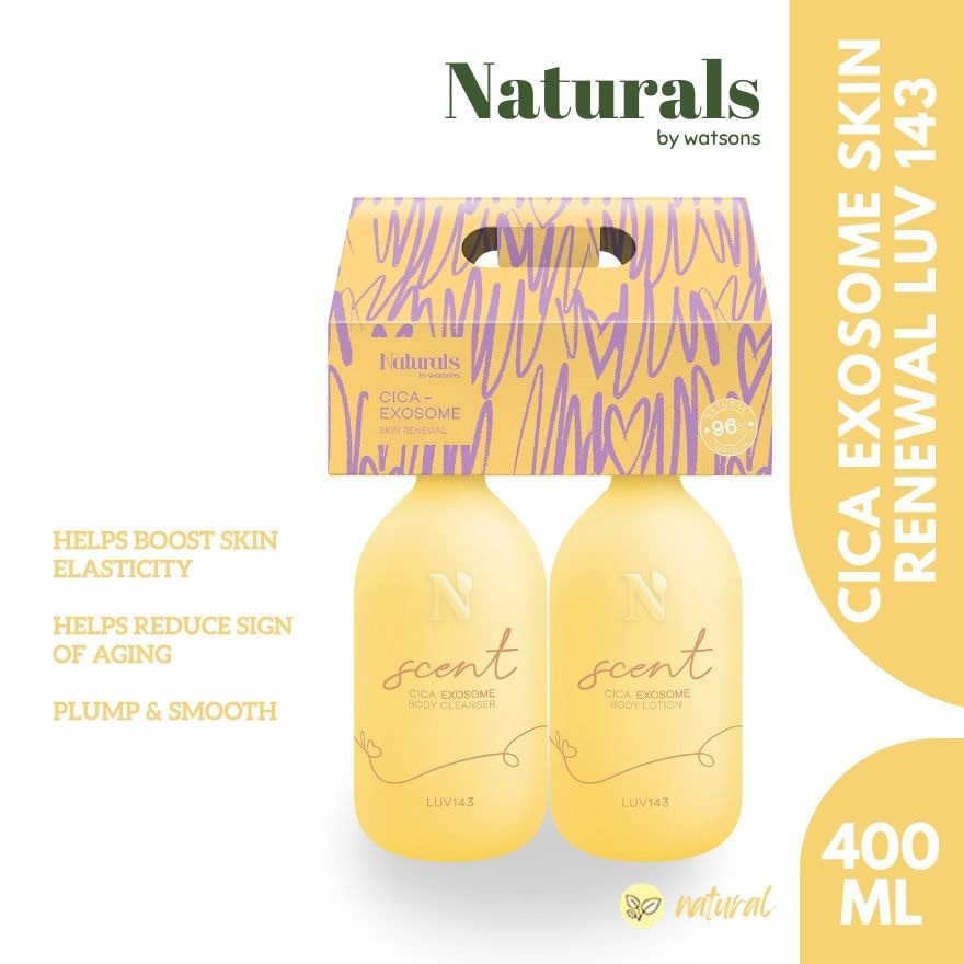 WATSONS NATURALS Cica Exosome Skin Renewal LUV 143 Bundle 400ml