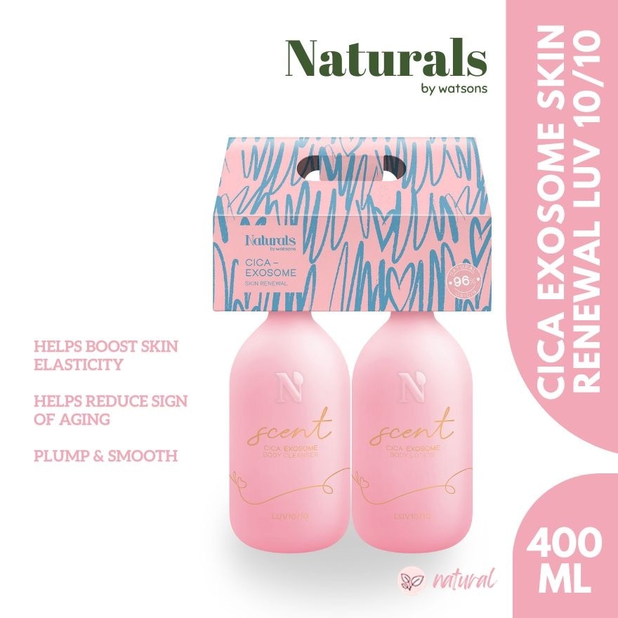 WATSONS NATURALS Cica Exosome Skin Renewal LUV 10/10 Bundle 400ml