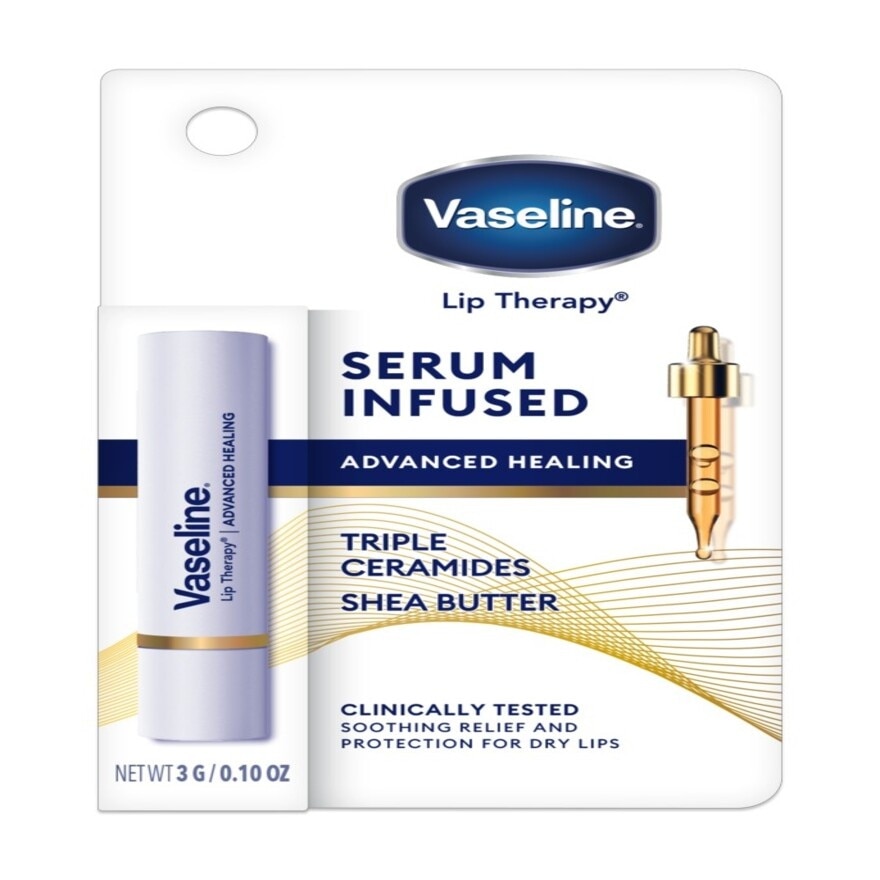 VASELINE Serum Infused Lip Balm Advanced Healing 3g