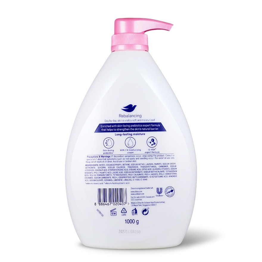 DOVE Body Wash Rebalancing 1000g