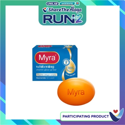 MYRA E MYRA Whitening Glow up Bar Soap 90g image