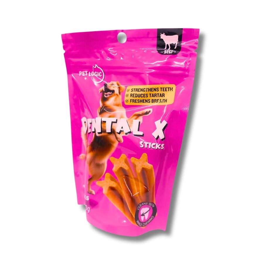 PETLOGIC Dental X Dental Sticks Beef 60g