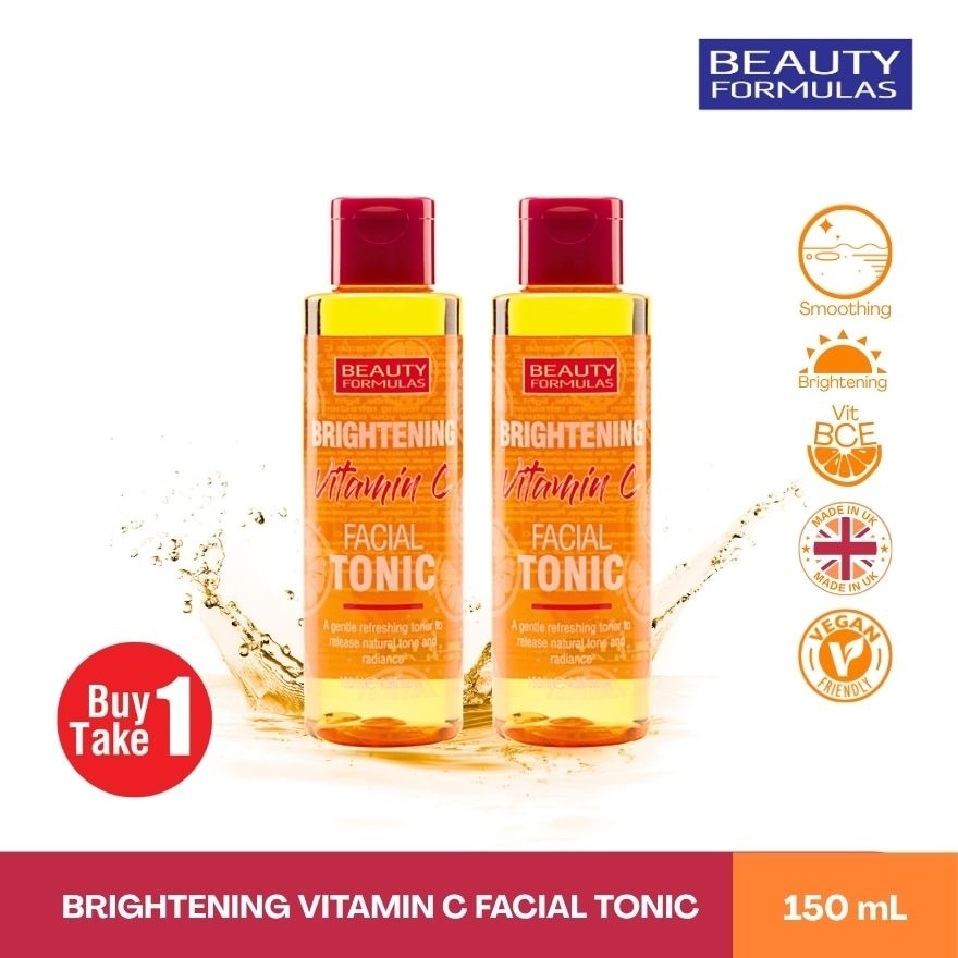 BEAUTY FORMULAS Brightening Vitamin C Facial Tonic Bundle 150ml image