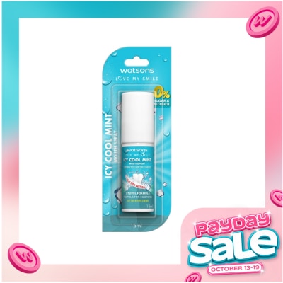 WATSONS WATSONS Icy Cool Mint Mouth Spray 15ml image