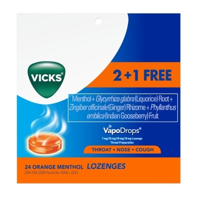 VICKS - VICKS VapoDrops Orange