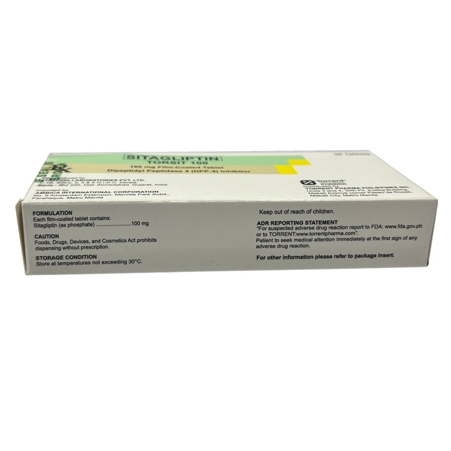 TORSIT 100MG FCT X30 image