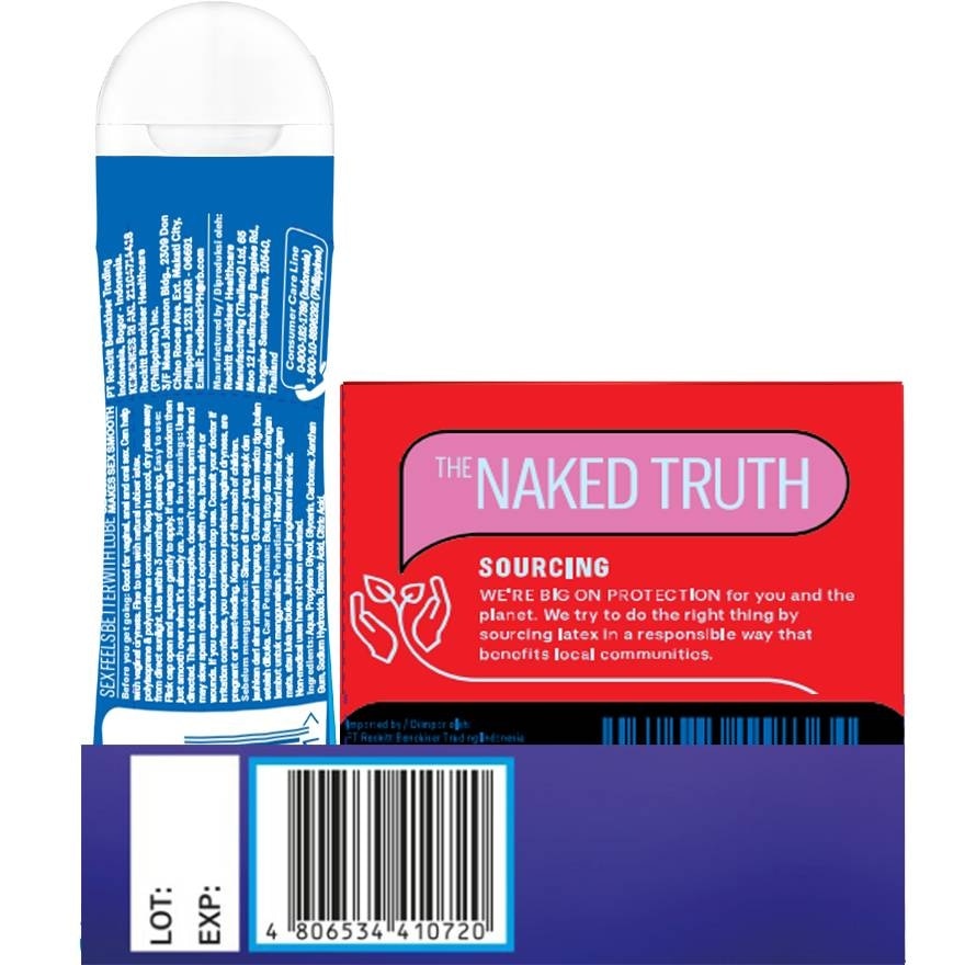 DUREX Lube and Fetherlite Twin Pack 50ml
