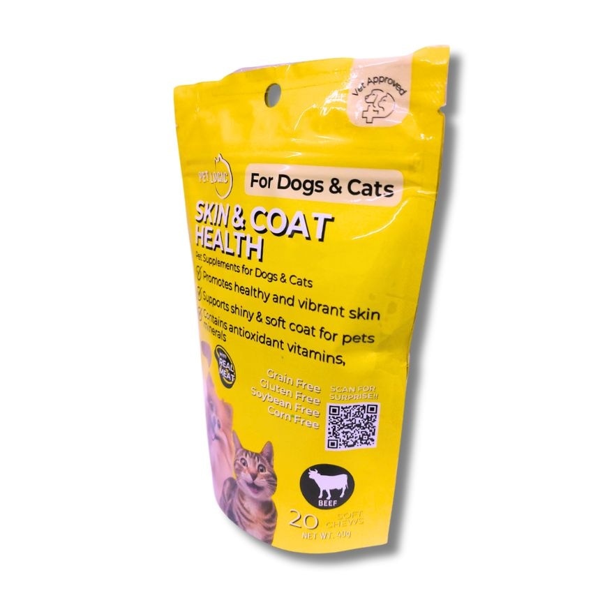 PETLOGIC Skin & Coat Health Supplement Beef 40g