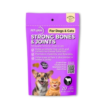 PETLOGIC PETLOGIC Strong Bones & Joints Supplement Beef 40g