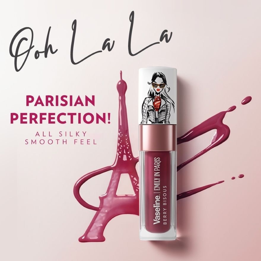 VASELINE Lip Oil Emily in Paris Berry Bisous 4g