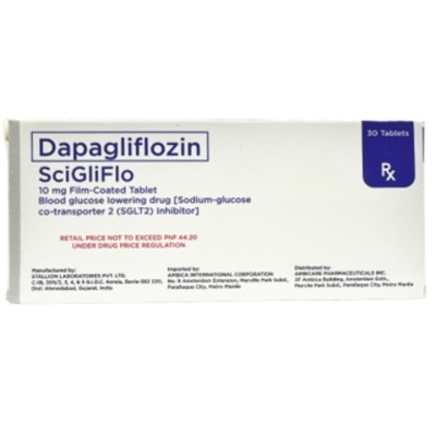 SCIGLIFLO SCIGLIFLO 10mg Film Coated Tablet Sold Per Piece [PRESCRIPTION REQUIRED] image