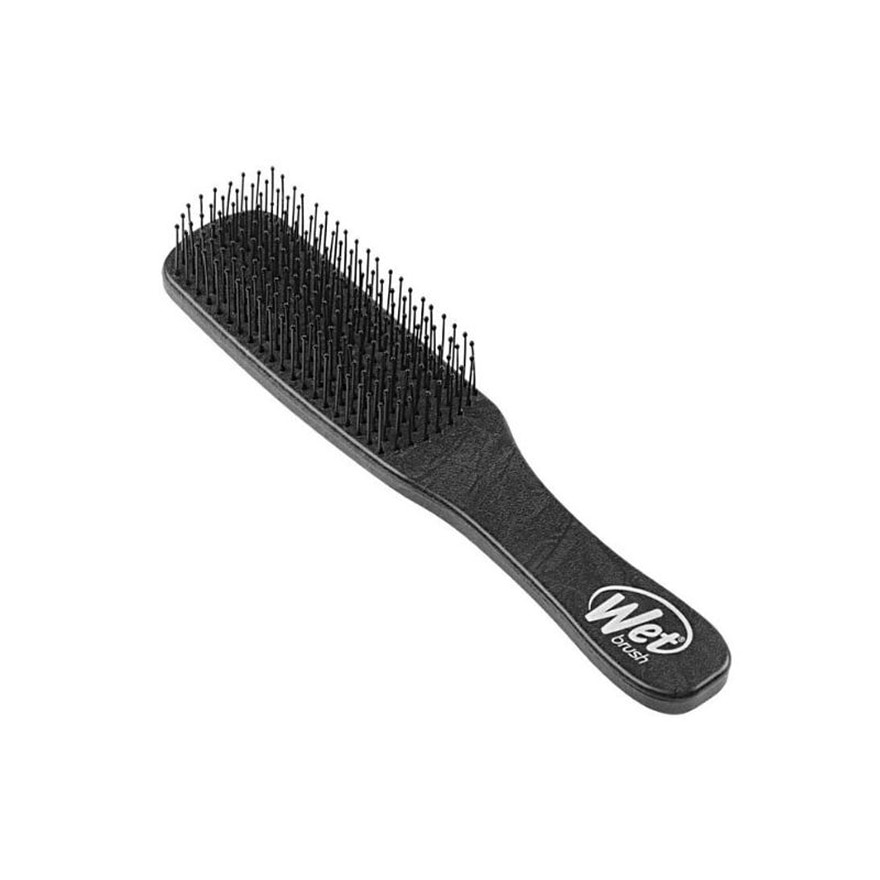 WET BRUSH For Men Black Leather