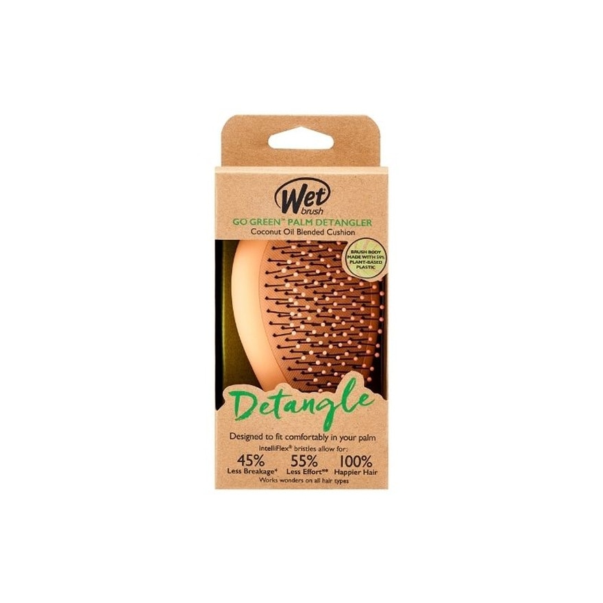 WET BRUSH Go Green Palm Detangler Coconut