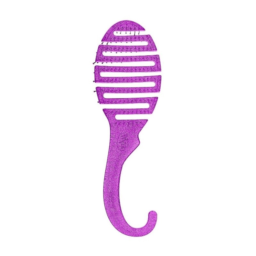 WET BRUSH Shower Detangler Purple Glitter