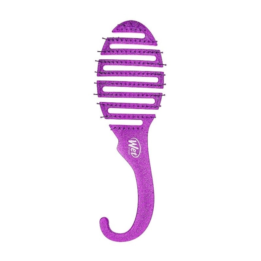 WET BRUSH Shower Detangler Purple Glitter