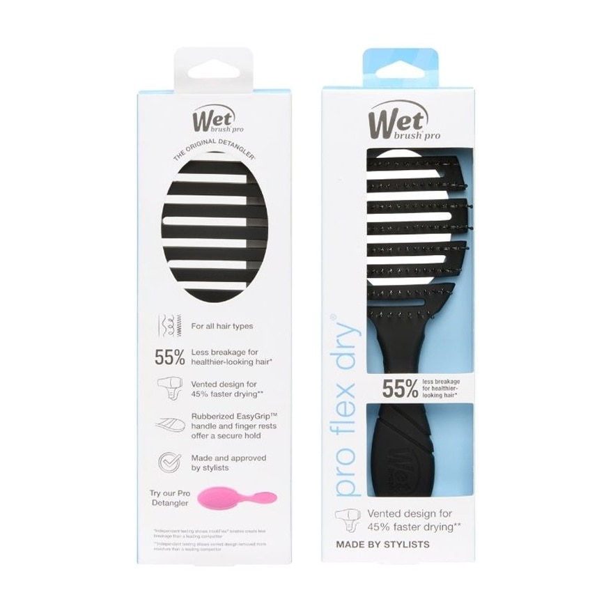 WET BRUSH Pro Flex Dry Frost Black
