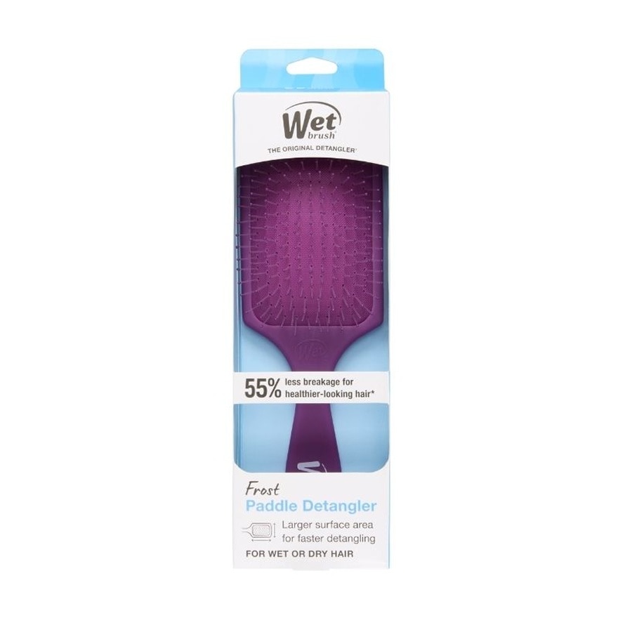 WET BRUSH Frost Paddle Detangler Purple image
