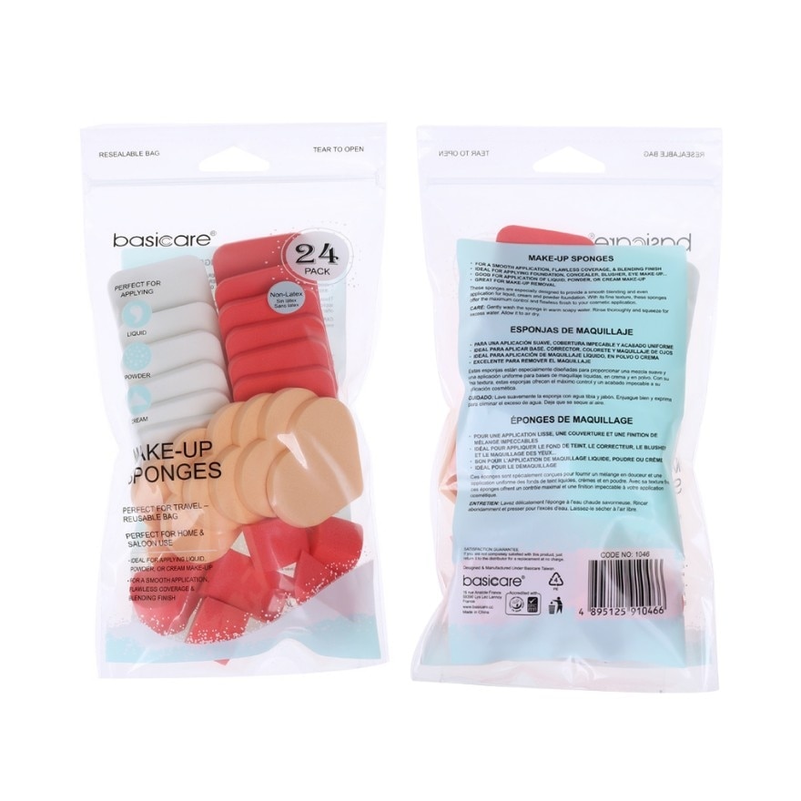 BASICARE Foundation Sponges 24pcs image