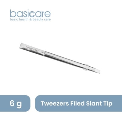 BASICARE BASICARE Tweezers Filed Slant Tip image