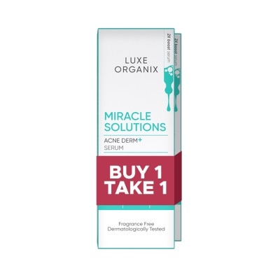 LUXE ORGANIX LUXE ORGANIX Miracle Solutions AHA BHA Serum 30ml Buy 1 Take 1