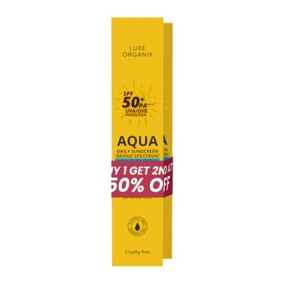 LUXE ORGANIX LUXE ORGANIX Aqua Daily Sunscreen 50ml