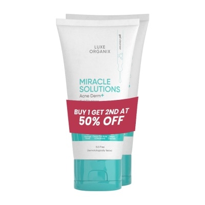 LUXE ORGANIX LUXE ORGANIX Miracle Solutions AHA/BHA Gel Cleanser 150ml