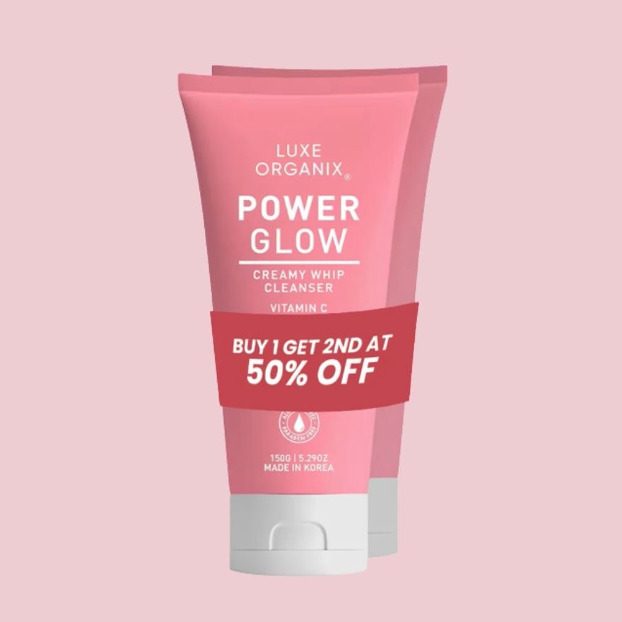 LUXE ORGANIX Power Glow Galactomyces Brightening Vitamin C Cleanser 150ml