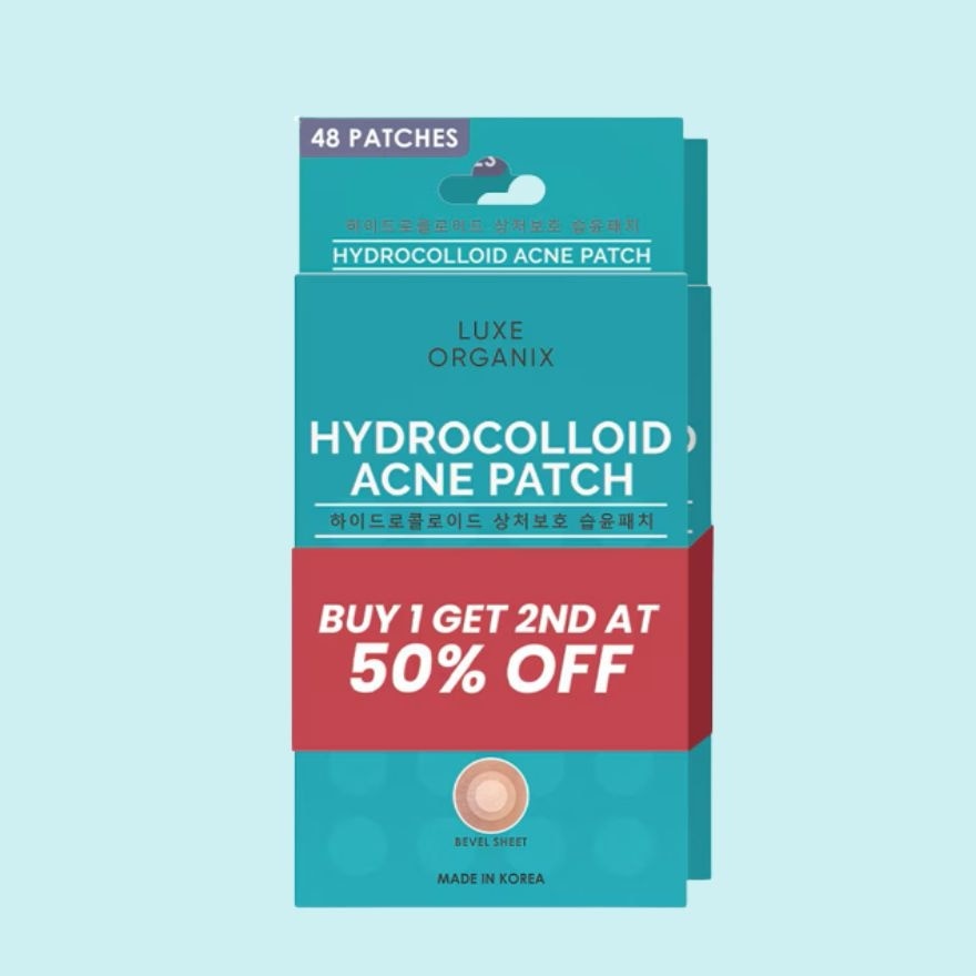 LUXE ORGANIX Hydrocolloid Acne Spot Patch Night