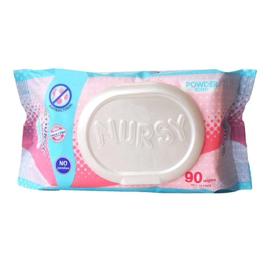 NURSY Baby Wipes Powder Scent 90s