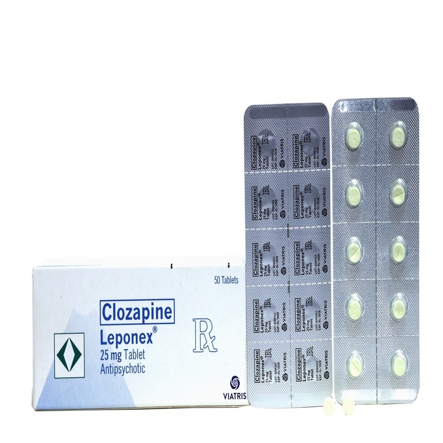 Leponex 25mg Sold Per Piece [PRESCRIPTION REQUIRED]
