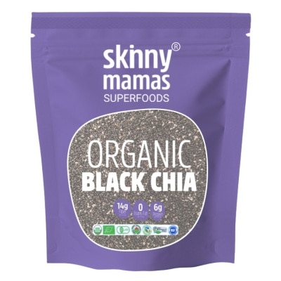SKINNY MAMAS - SKINNY MAMAS Organic Black Chia 100g