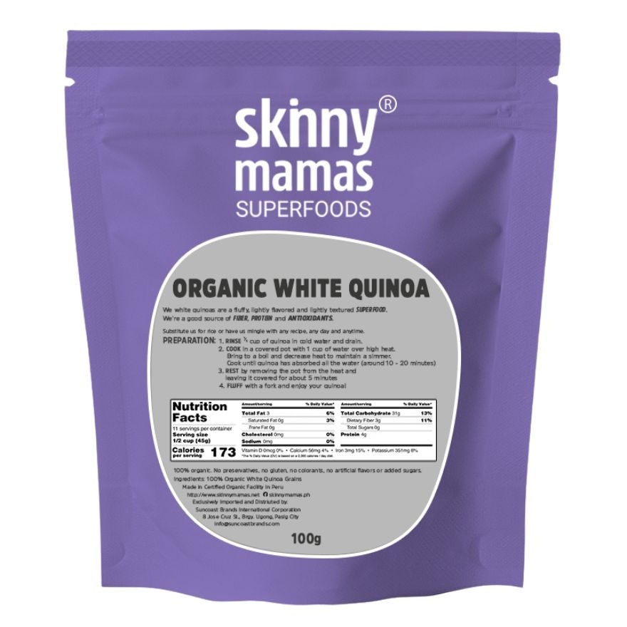 SKINNY MAMAS Organic White Quinoa 100g