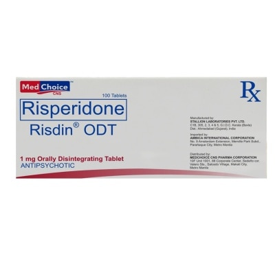 RISDIN - RISDIN ODT 1mg Sold Per Piece [PRESCRIPTION REQUIRED]