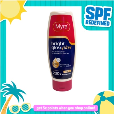MYRA E - MYRA Bright Glow Plus Body Lotion SPF 15 200ml