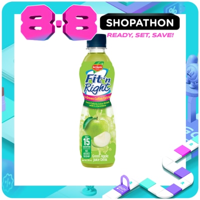 DEL MONTE - DEL MONTE Fit N Right Green Apple 330ml image