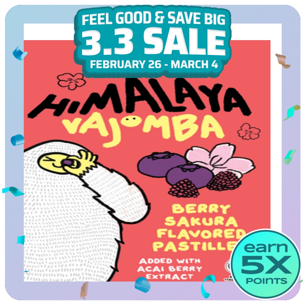 HIMALAYA Vajomba Berry Sakura Flavored Pastilles 25g