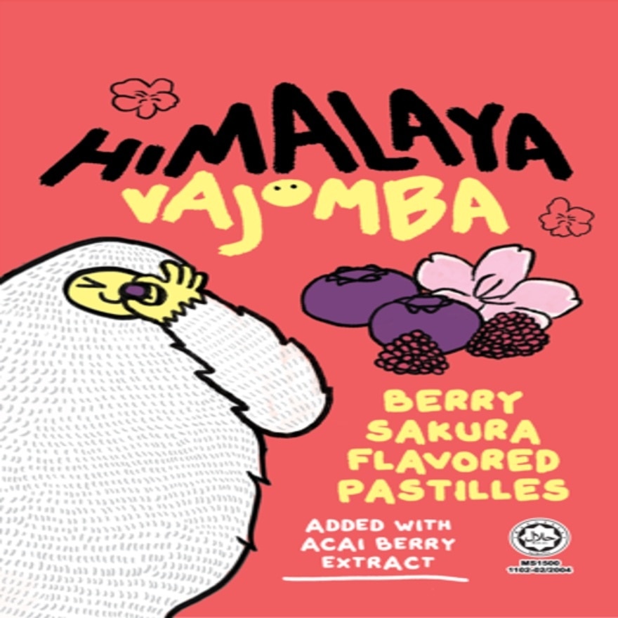 HIMALAYA Vajomba Berry Sakura Flavored Pastilles 25g