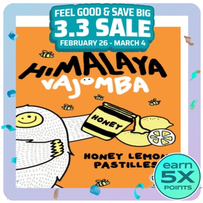 HIMALAYA HIMALAYA Vajomba Honey Lemon Pastilles 25g