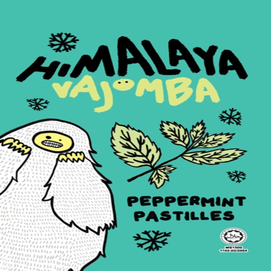HIMALAYA Vajomba Peppermint Pastilles 25g