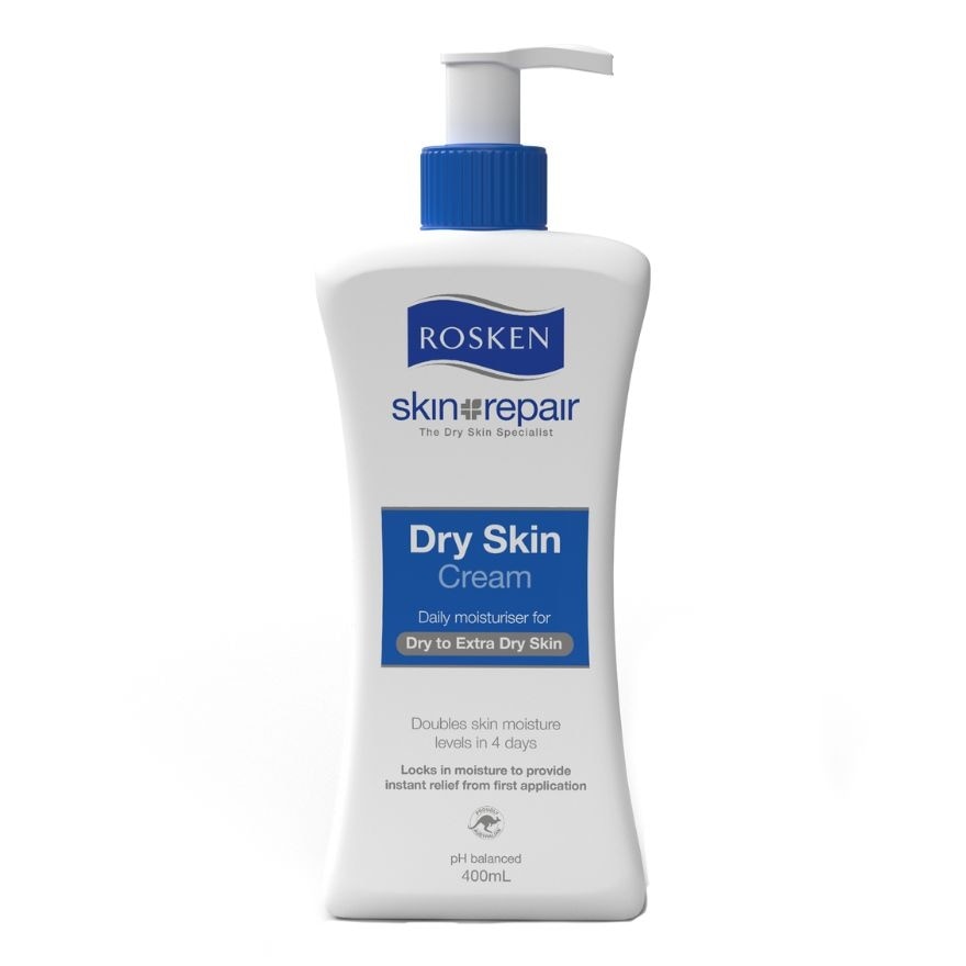 ROSKEN Dry Skin Cream Pump 400ml