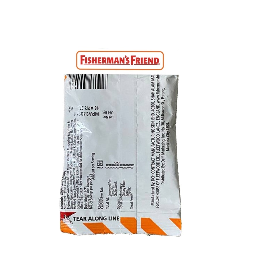 FISHERMANS FRIEND Mandarin & Ginger Bundle 25g