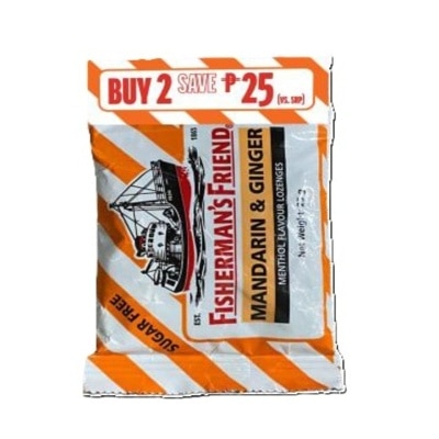 FISHERMANS FRIEND - FISHERMANS FRIEND Mandarin & Ginger Bundle 25g