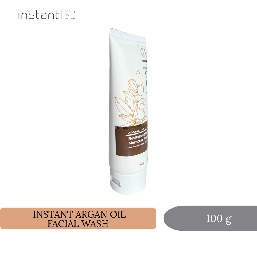 INSTANT Argan Glow Revitalizing Facial Wash 100g image