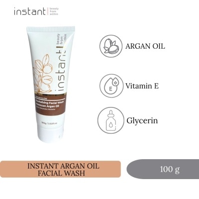INSTANT BRANDS - INSTANT Argan Glow Revitalizing Facial Wash 100g image