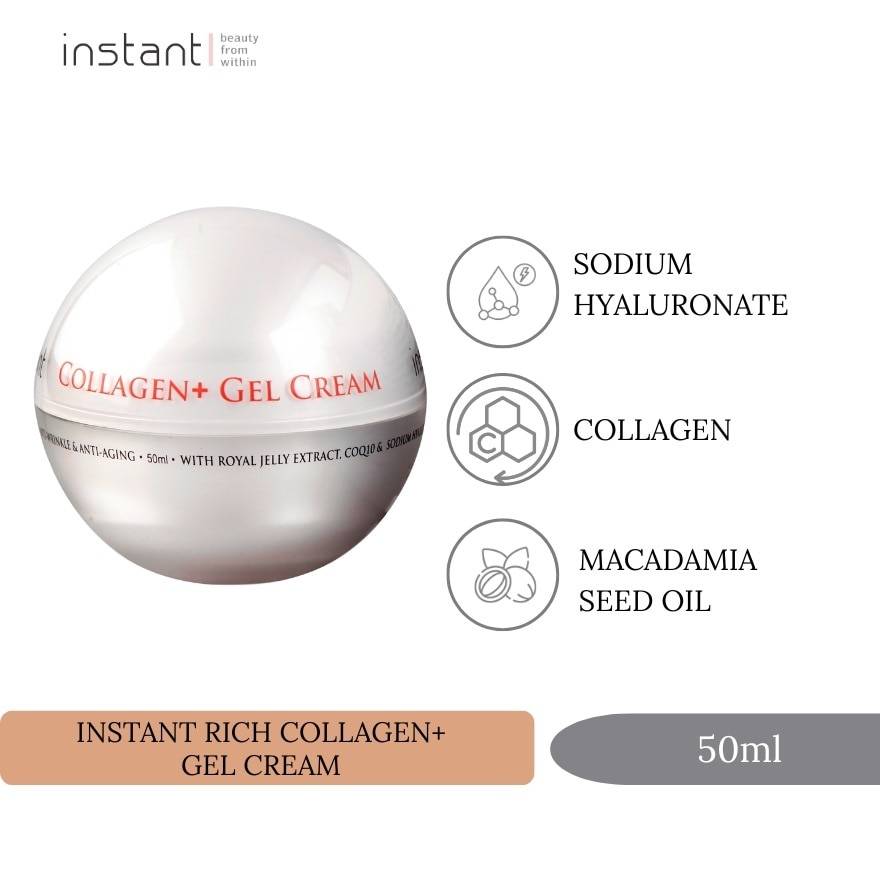 INSTANT Rich Collagen + Gel Cream 50ml